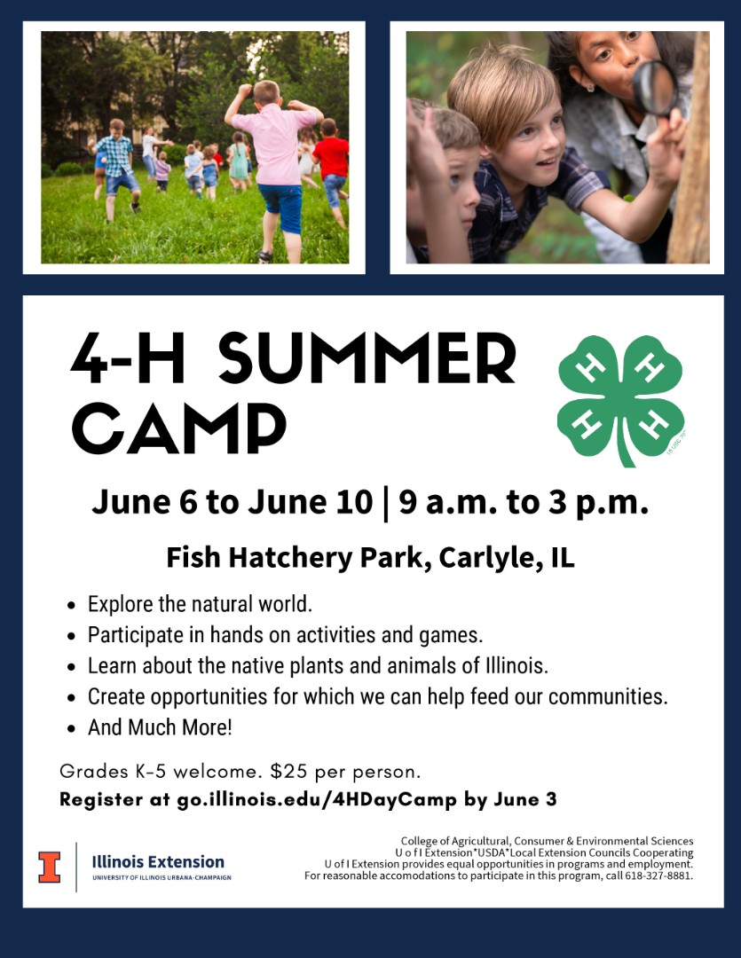 Wesclin CUSD 3 4H Summer Camp